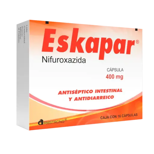 ESKAPAR 400MG C/16 CAPS (NIFUROXAZIDA)(ARMSTRONG)