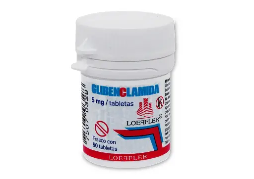 GLIBENCLAMIDA 5MG C/50 TABS (LOEFFLER)