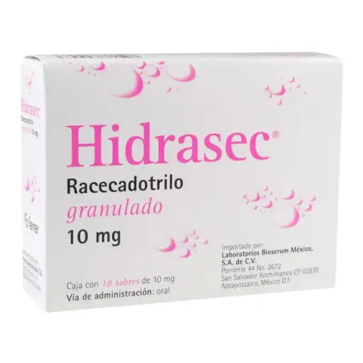 HIDRASEC 10MG GRANULADO C/18 SOBRES (RACECADOTRILO)(FERRER)
