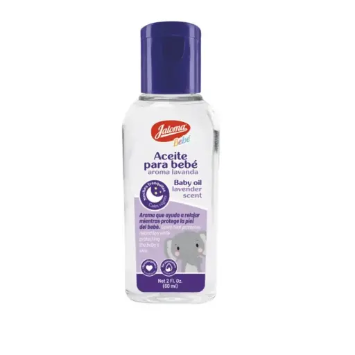 ACEITE PARA BEBE AROMA LAVANDA C/60ML (IVA)(JALOMA)
