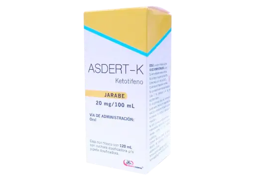 ASDERT-K 20MG C/120ML SOL (KETOTIFENO)