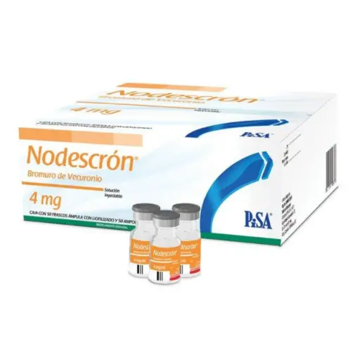 NODESCRON 4MG/ML SOL INY C/50 (VECURONIO)