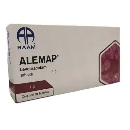 ALEMAP 1GR C/30 TABS (LEVETIRACETAM)(RAAM)
