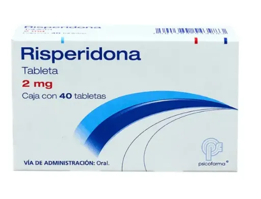RISPERIDONA 2 MG C/40 TAB-PSICOFARMA