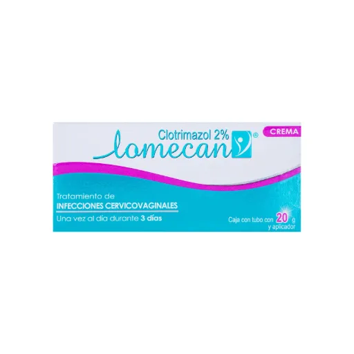 LOMECAN V 2% C/20 G CREMA  (CLOTRIMAZOL)(GENOMMA)