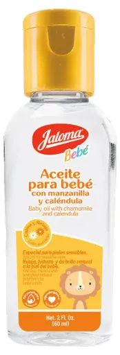 ACEITE P/ BEBE  C 60 ML MANZANILLA ,CALENDULA (JALOMA)